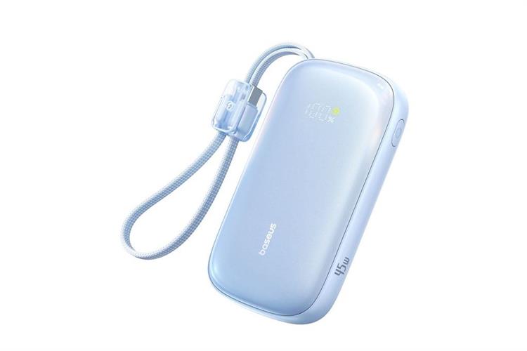 Pin sạc dự phòng 20000mAh Type C PD QC 3.0 45W Baseus Qpow 3 Ultra PPFLS-2045 kèm Cáp Lightning và Type C