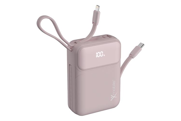 Polymer 20000mAh Type C PD QC 3.0 22.5W Xmobile MH811 kèm Cáp Lightning và Type C