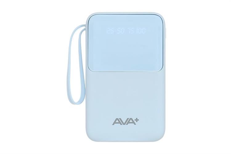 Polymer 20000mAh Type C 10.5W AVA+ G-DX258 kèm Cáp Lightning và Cáp Type C
