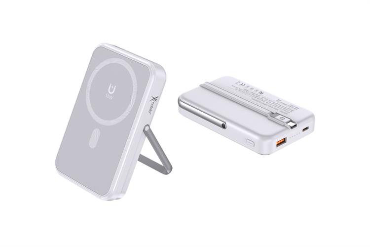 Polymer 10000mAh Không dây Magnetic Type C PD QC 3.0 22.5W Xmobile M12-3