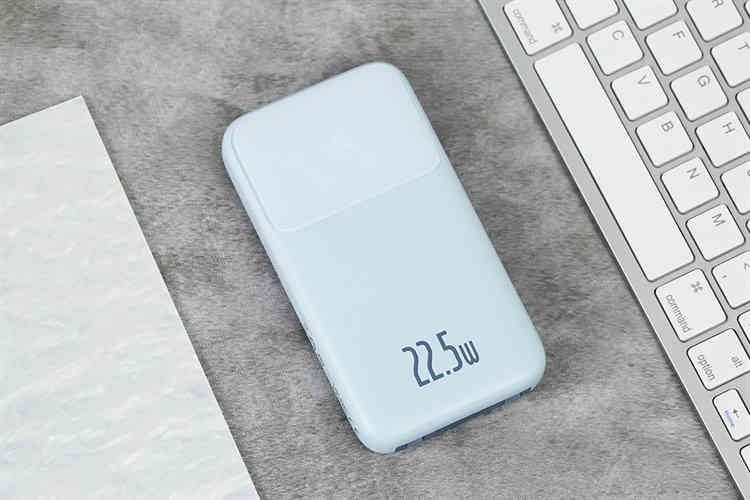 Polymer 10000mAh Type C PD 22.5W Baseus Comet PPMD10 kèm cáp Lightning và Type C