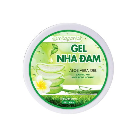 Gel Nha Đam Milaganics Dưỡng Ẩm & Làm Mềm Da (Aloe Vera Gel) 150ml