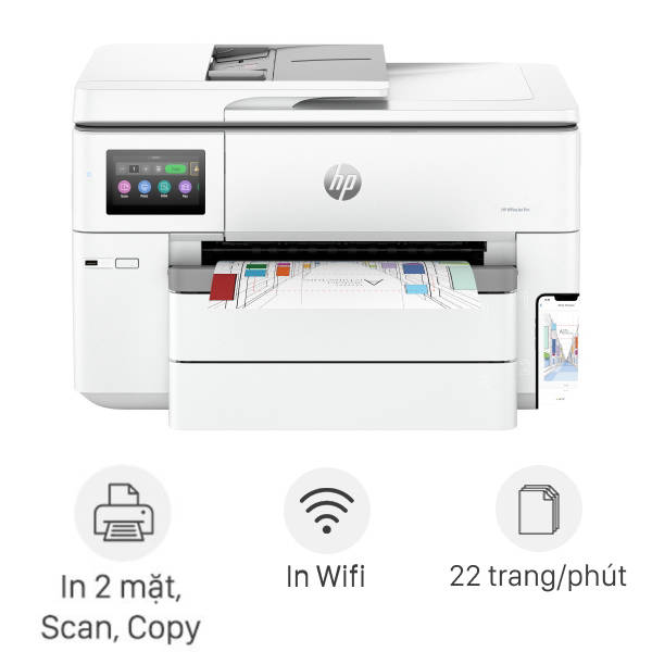 Máy in phun màu đa năng HP OfficeJet Pro 9730 Wifi