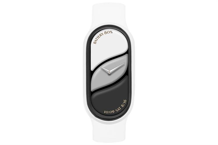 Xiaomi Mi Band 10 viền gốm dây cao su