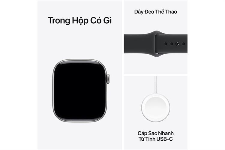 Apple Watch Series 11 GPS 42mm viền nhôm dây thể thao