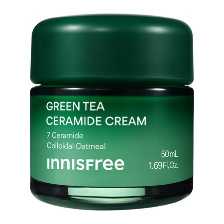 Kem Dưỡng innisfree Cấp Ẩm, Phục Hồi (Green Tea Ceramide Cream) 50ml