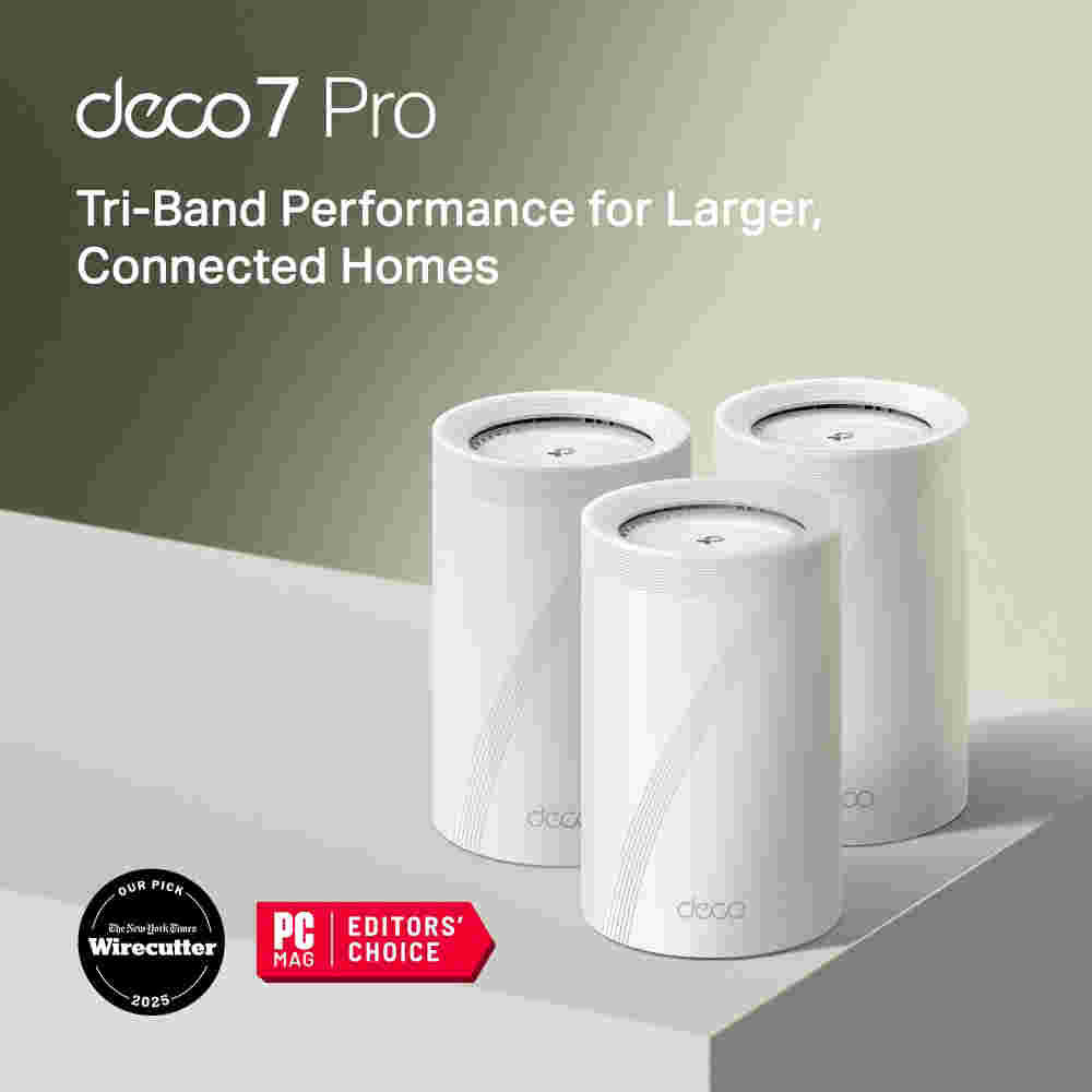 Bộ Phát Wifi 7 Mesh Tri-band TP-Link Deco BE63