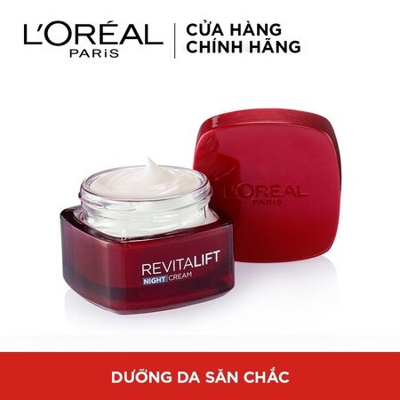 Kem Dưỡng L'Oreal Săn Chắc Da và Giảm Nếp Nhăn Ban Đêm (Revitalift Anti Wrinkle Night Cream)