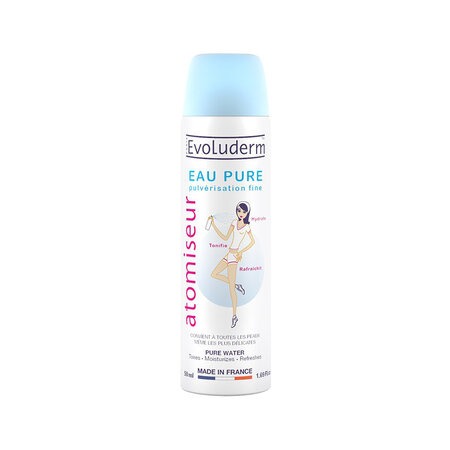 Xịt Khoáng Evoluderm Cấp Nước & Làm Dịu Da (Pure Water Atomizer) 150ml