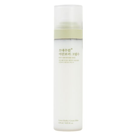 Xịt Khoáng So'Natural Cấp Ấm Dưỡng Da Mầm Lúa Mạch (Green Barley Cream Mist) 120ml