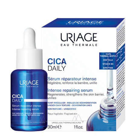 Serum Uriage Làm Dịu, Phục Hồi Da Tổn Thương Hằng Ngày (Cica Daily Serum) 30ml