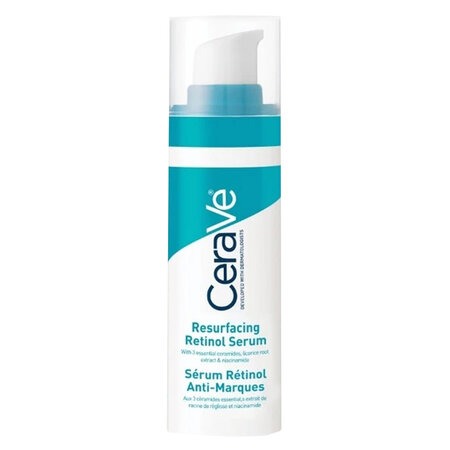 Serum CeraVe Retinol Hỗ Trợ Mờ Thâm Mụn (Resurfacing Retinol Serum) 30ml