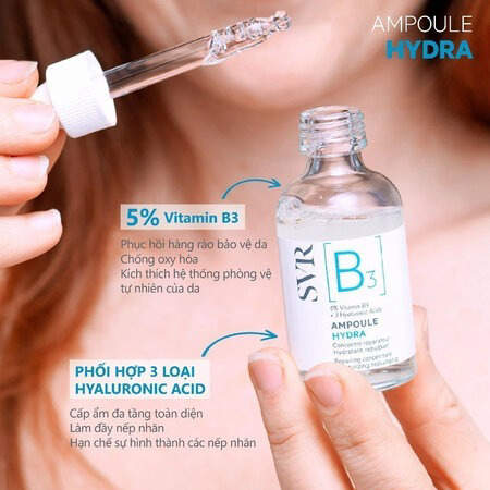 Serum SVR Ngừa Nếp Nhăn, Phục Hồi & Dưỡng Ẩm Da (Ampoule Hydra B3)