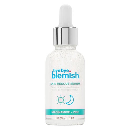 Serum Bye Bye Blemish Phục Hồi Da, Se Khít Lỗ Chân Lông (Skin Rescue Serum Niacinamide + Zinc) 30ml