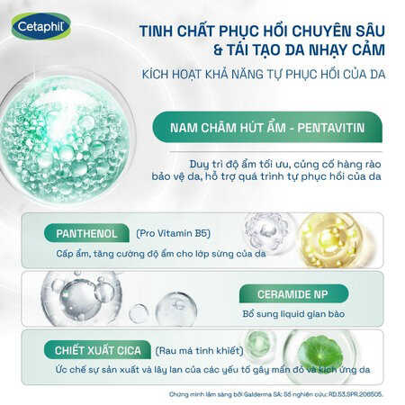 Serum Cetaphil Làm Dịu Và Phục Hồi Chuyên Sâu ()Soothing And Comforting Cica Restoring Serum 30ml