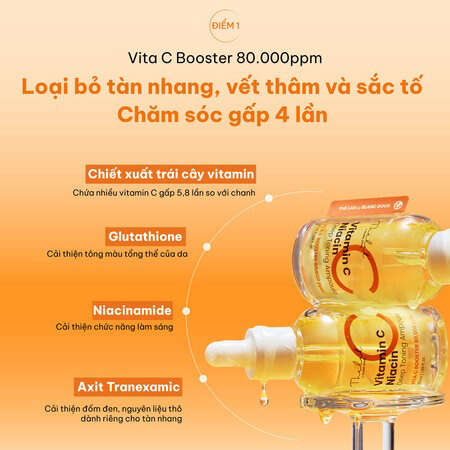 Tinh Chất The Lab Vitamin C Dưỡng Sáng Da (Vitamin C Niacin Deep Toning Ampoule) 50ml
