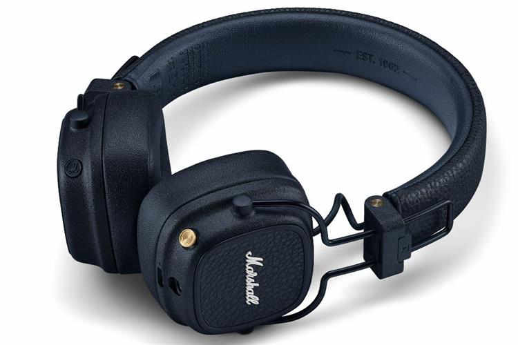 Tai nghe Bluetooth Chụp Tai Marshall Major V Xanh bóng đêm