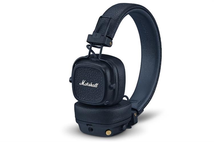 Tai nghe Bluetooth Chụp Tai Marshall Major V Xanh bóng đêm