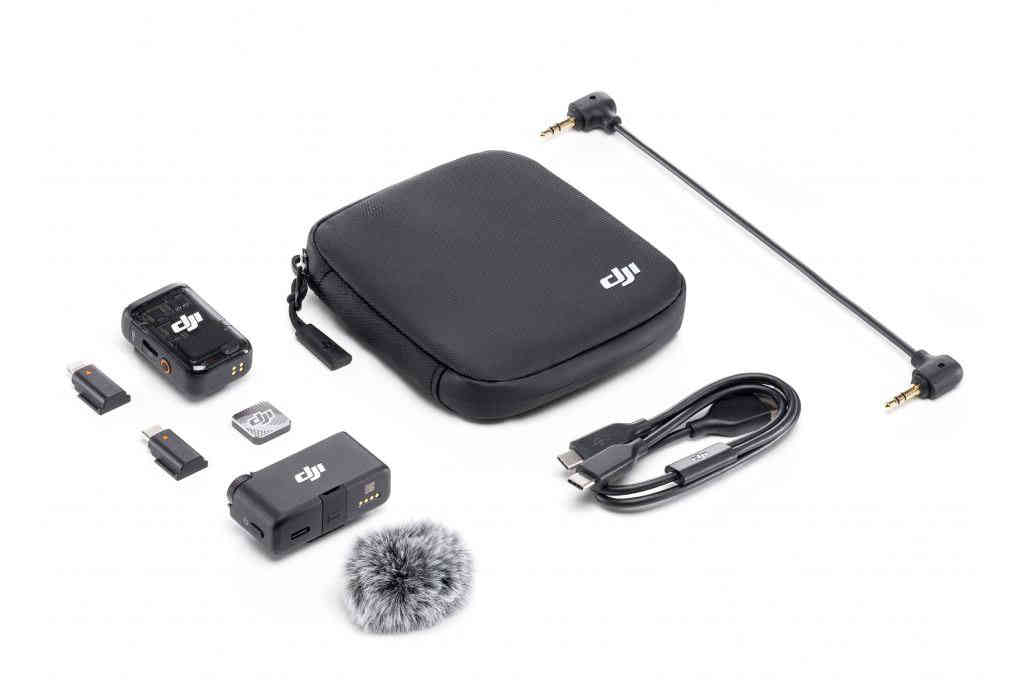Thiết bị thu âm không dây DJI Mic 2 2TX + 1RX + Hộp sạc