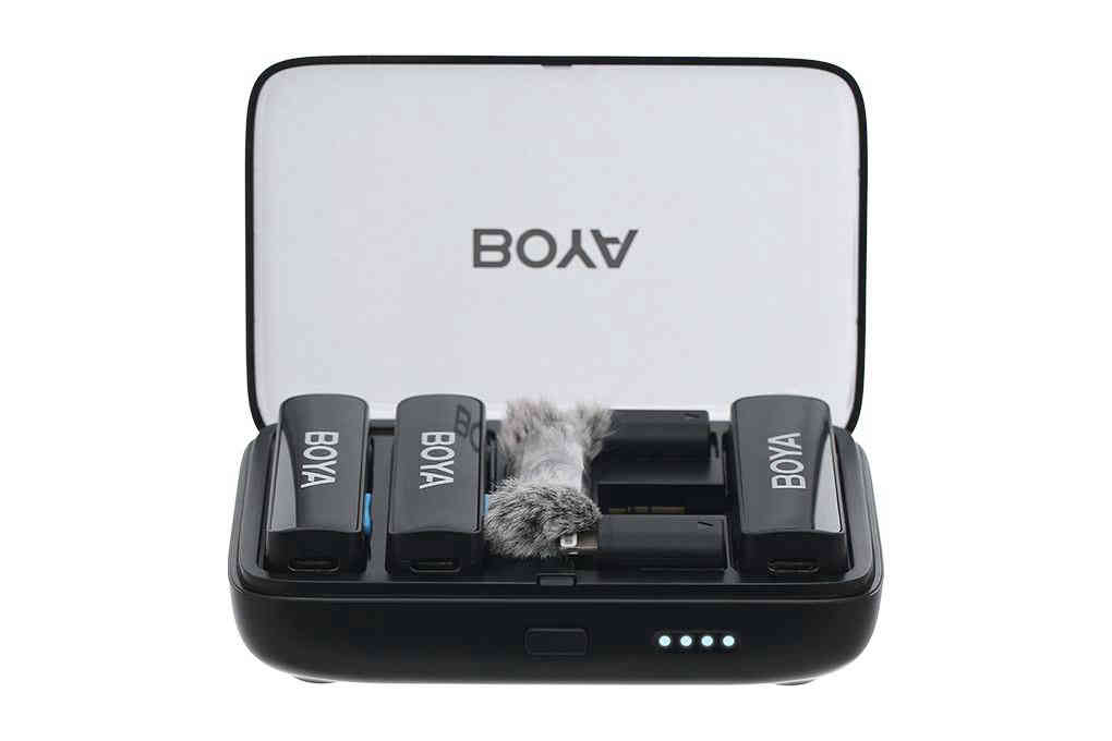 Micro không dây BOYA LINK (2TX + 1RX)