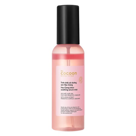 Tinh Chất Xịt Dưỡng Cocoon Sen Hậu Giang (Hau Giang Lotus Soothing Serum Mist) 100ml