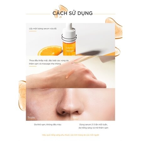 Serum Cathy Doll Vitamin C Dưỡng Sáng, Mờ Thâm (Whitamin C Spot Serum) 30ml