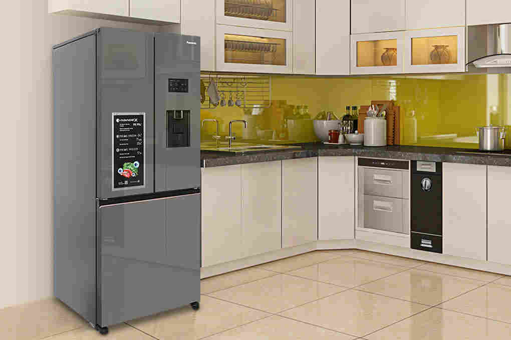 Tủ lạnh Panasonic Inverter 495 lít Multi Door NR-CW530XMMV