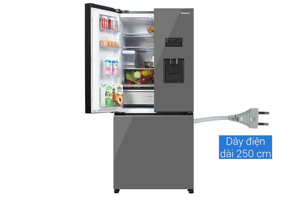 Tủ lạnh Panasonic Inverter 495 lít Multi Door NR-CW530XMMV