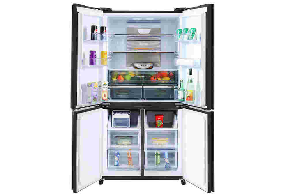 Tủ lạnh Sharp Inverter 572 lít Multi Door SJ-FX650V-MK
