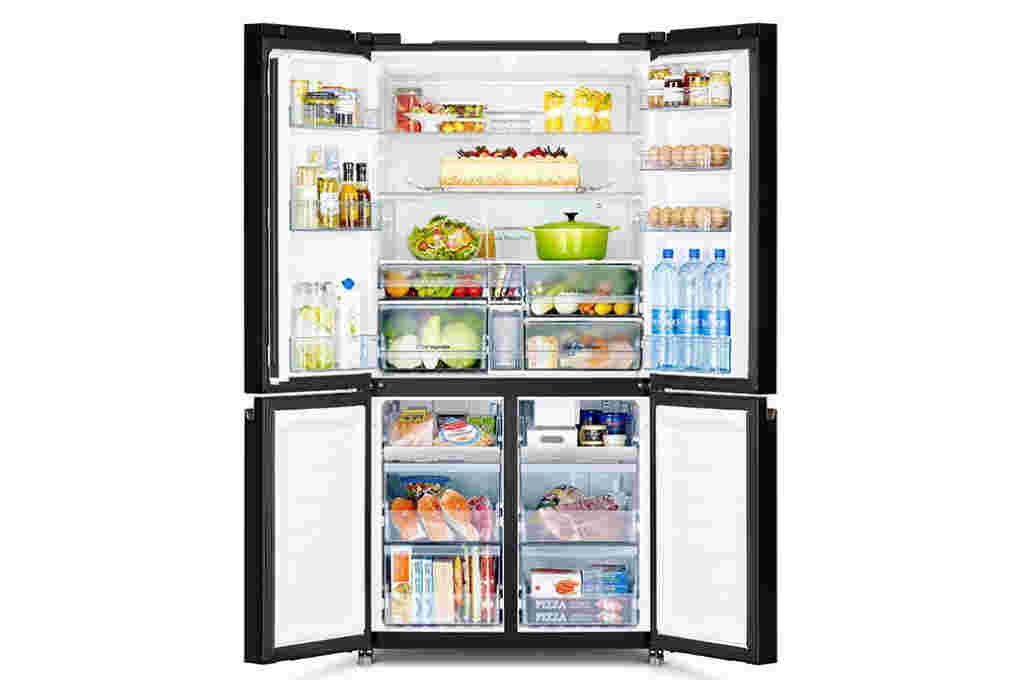 Tủ lạnh Hitachi Inverter 645 lít Multi Door R-WB700PGV4 GBK