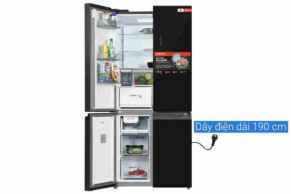 Tủ lạnh Toshiba Inverter 515 lít Multi Door GR-RF665WIA-PGV(22)-XK