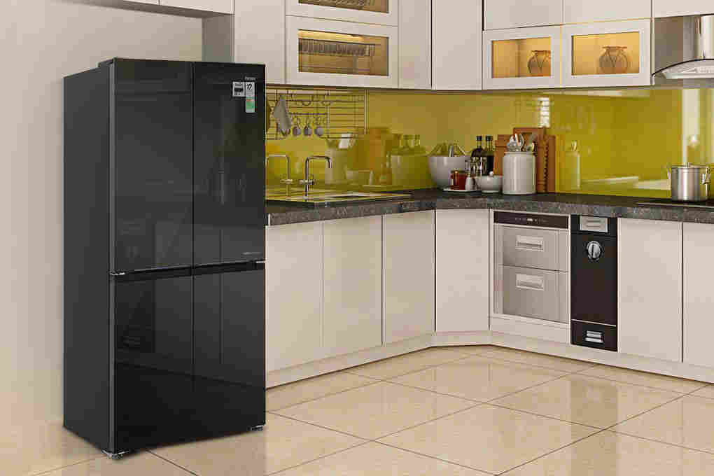 Tủ lạnh Haier Inverter 495 lít Multi Door HM610AGBVNU1