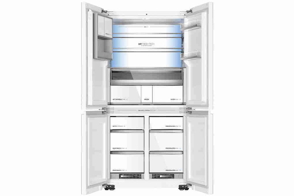 Tủ lạnh Haier Inverter 578 lít Multi Door HM720AGWVNU1