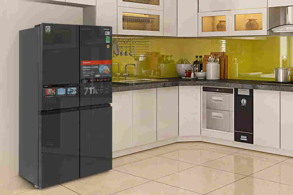 Tủ lạnh Toshiba Inverter 711 lít Multi Door GR-RF900WI-PMV(06)-MG