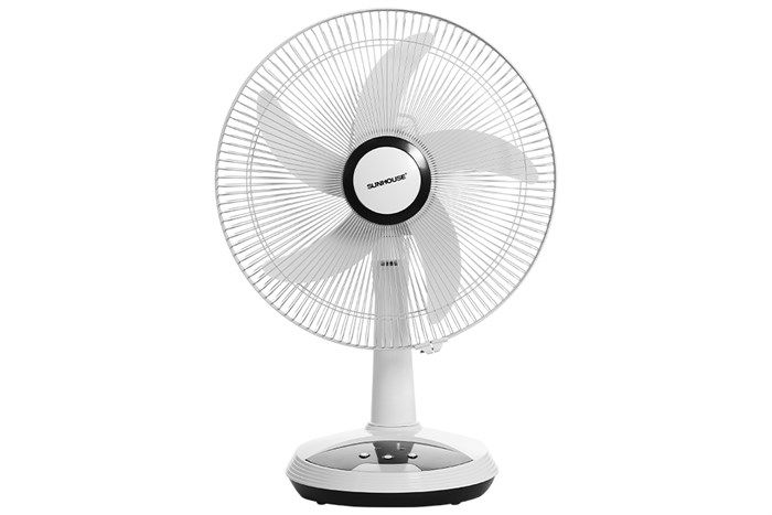 Quạt sạc điện Sunhouse 5 cánh SHD7223 24W