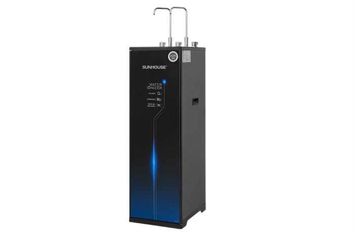 Máy lọc nước RO nóng nguội lạnh Hydrogen ion kiềm Sunhouse SHA76656LA