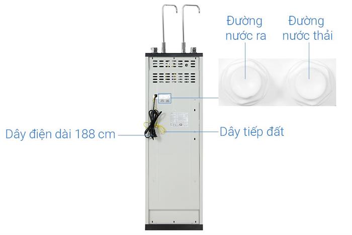 Máy lọc nước RO nóng nguội lạnh Hydrogen Kangaroo KG12S3H3 12 lõi