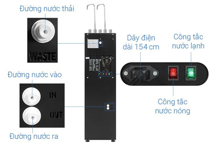 Máy lọc nước RO nóng nguội lạnh Hydrogen Kangaroo Sumire KG12A6 12 lõi