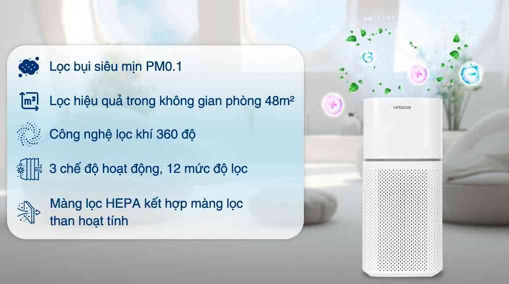 Máy lọc không khí Hitachi EP-TZ50