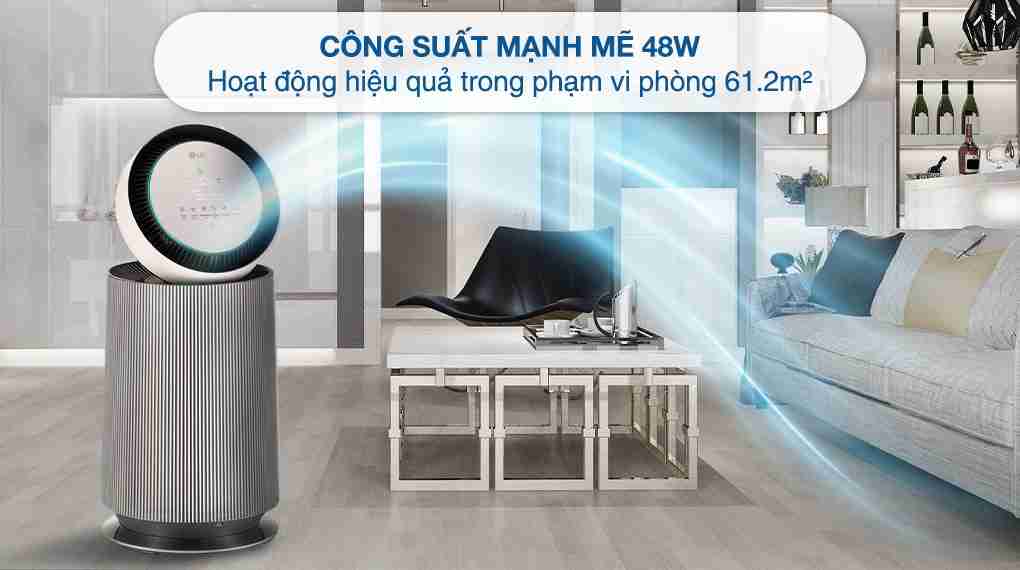 Máy lọc không khí LG PuriCare 360 Alpha Single AS65GDBY0.ABAE