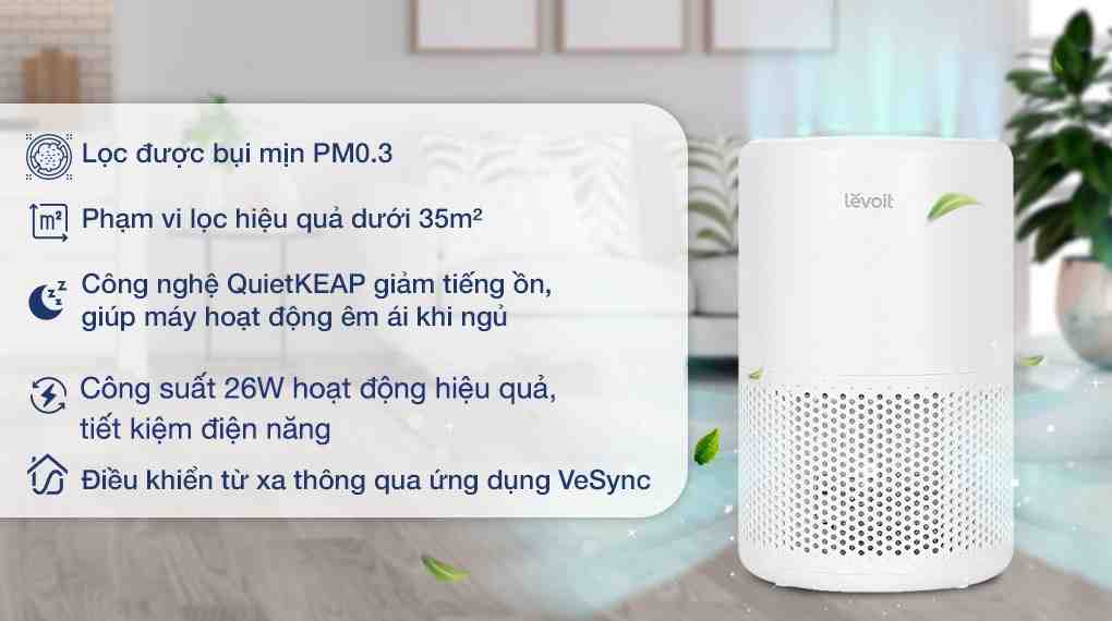 Máy lọc không khí Levoit Core 200S