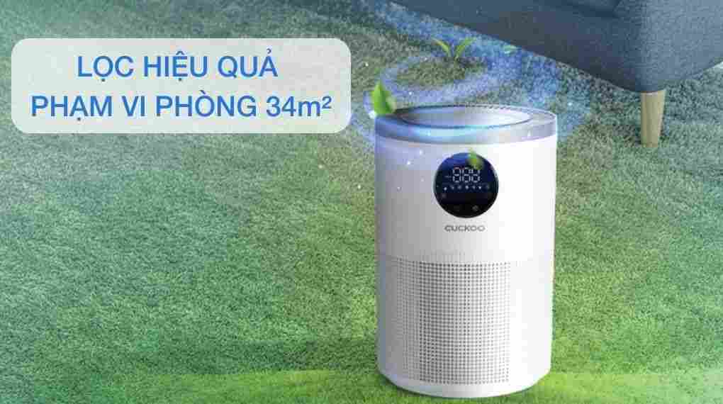 Máy lọc không khí Cuckoo CAC-AF1110FW/WHCKV 30W