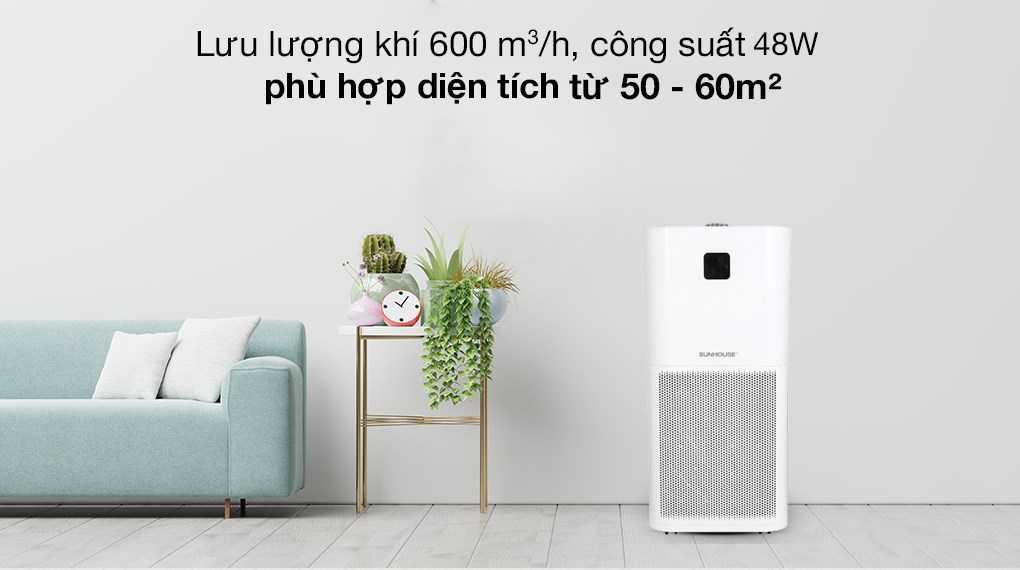 Máy lọc không khí Sunhouse SHD-60AP9760 48W