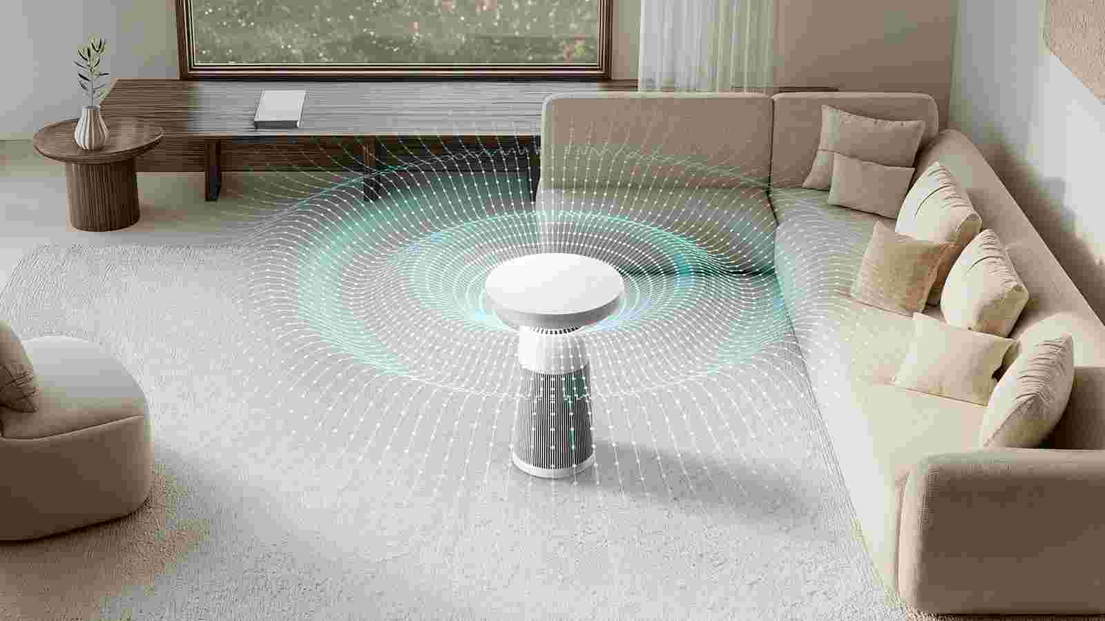 Máy lọc không khí kết hợp loa LG PuriCare Aero Speaker AS20GSHU0 46W