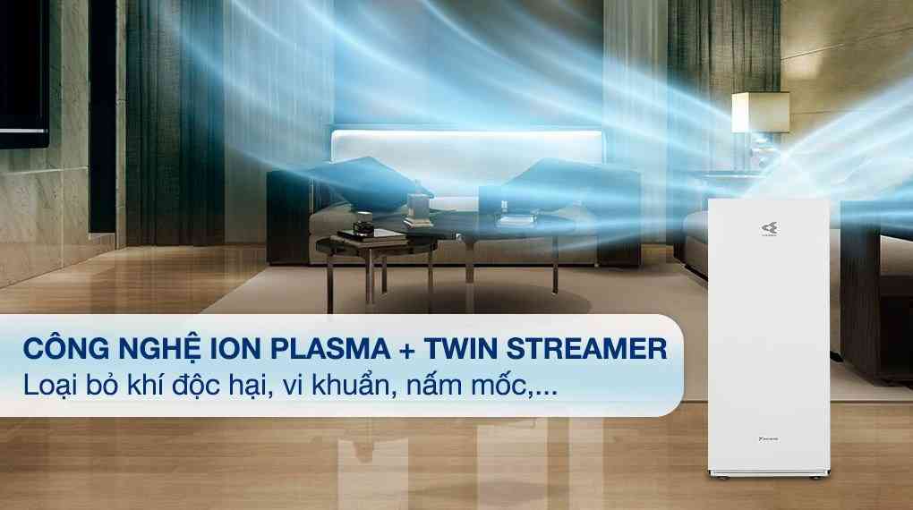 Máy lọc không khí tạo ẩm Daikin MCK70ZVM7-W 82W