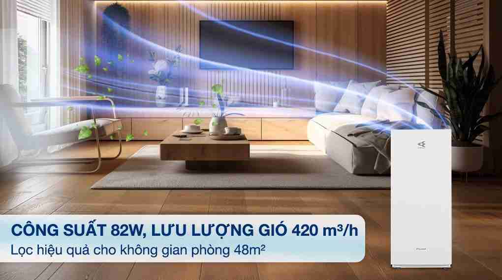 Máy lọc không khí tạo ẩm Daikin MCK70ZVM7-W 82W