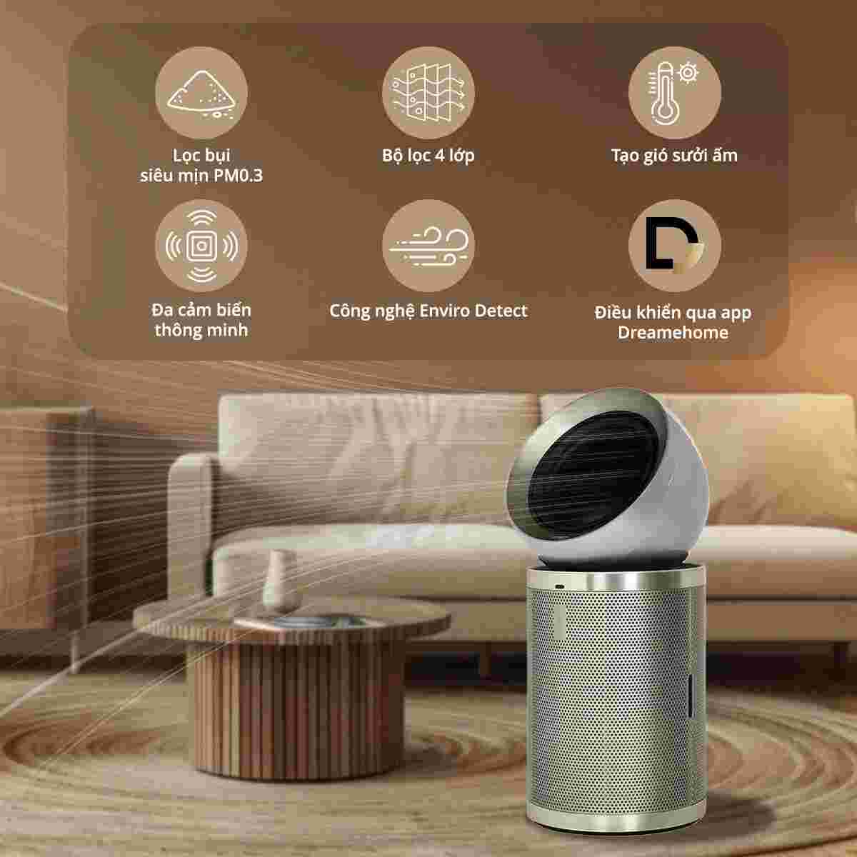 Máy lọc không khí Dreame AirPursue PM20