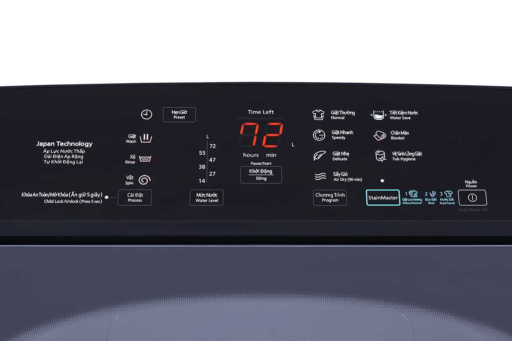 Máy giặt Panasonic 10 kg NA-F100A9BRV