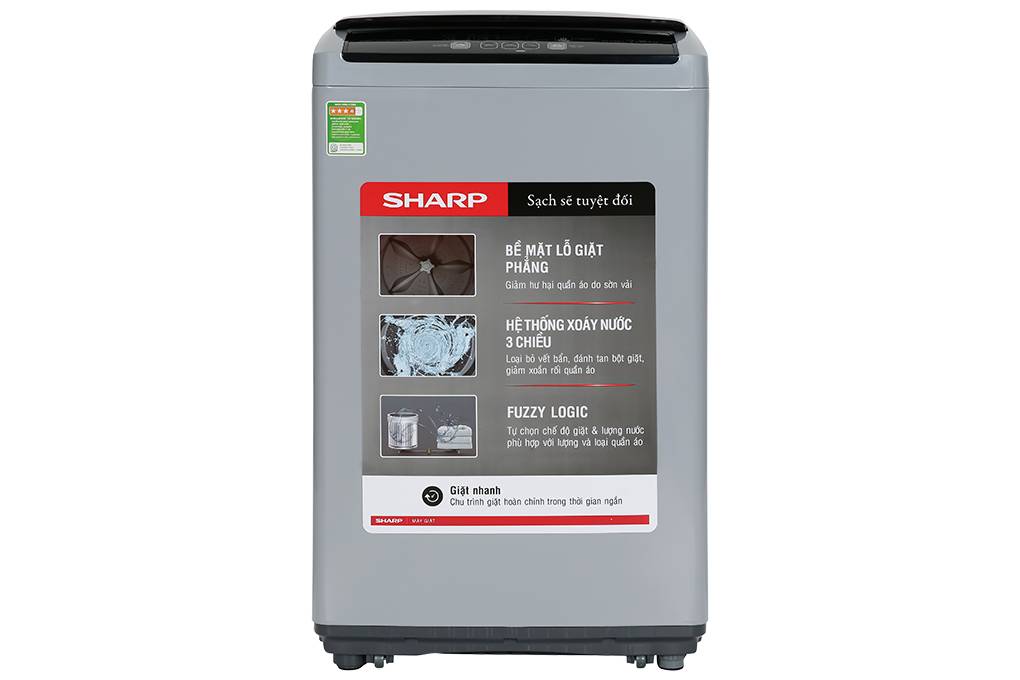 Máy giặt Sharp 7.5 kg ES-Y75HV-S