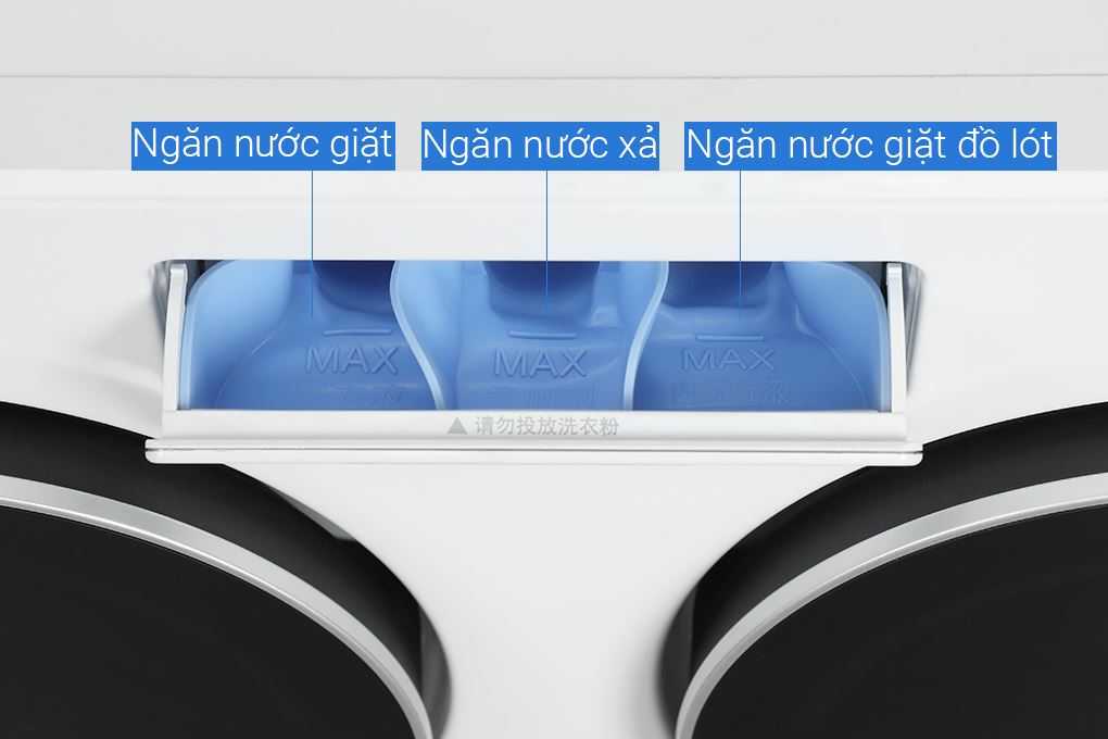 Máy giặt Haier 3 lồng MultiWash Inverter 14 kg HW140-BD14697WU1
